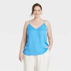 Women's Matte Satin Essential Cami - A New Day™ -A New Day Discount Mall GUEST ab87f98b 533f 4c25 802d 4069953df521