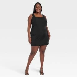 Women's Sleeveless Ribbed Bodycon Dress - A New Day™ -A New Day Discount Mall GUEST ac29281c 9d36 4af3 884e b24db825e486