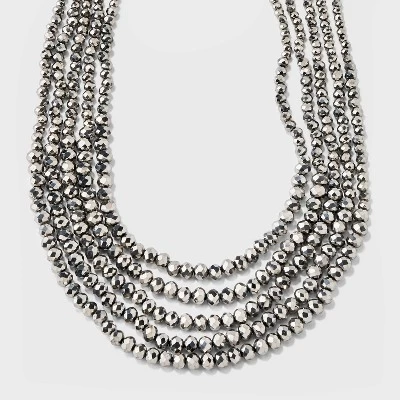 Beaded Multi-Strand Necklace Set 5pc - A New Day™ 6 Beaded Multi-Strand Necklace Set 5pc - A New Day™ - Image 6