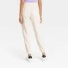 Women's High-Rise Regular Fit Ankle Linen Jogger Pants - A New Day™