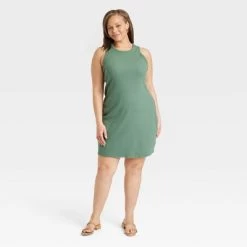 Women's Rib Racer Shift Dress - A New Day™ -A New Day Discount Mall GUEST b0bc69c5 d78c 414b b91a 27ab234495b7