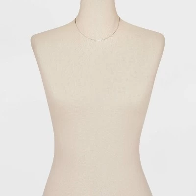 Sterling Silver Herringbone Chain Necklace - A New Day™ Silver 1 Sterling Silver Herringbone Chain Necklace - A New Day™ Silver