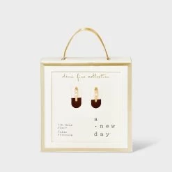 14K Gold Plated Cubic Zirconia Endless Hoop Earrings - A New Day™ Gold -A New Day Discount Mall GUEST c5c37825 43f2 4b2d 93ac 7b55fb265d14