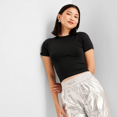 Women's Seamless Jersey T-Shirt - A New Day™ 2 Women's Seamless Jersey T-Shirt - A New Day™ - Image 2