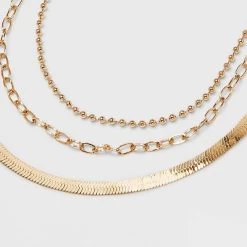 Chain Multi-Strand Necklace - A New Day™ Gold 5 Chain Multi-Strand Necklace - A New Day™ Gold -A New Day Discount Mall GUEST cdec6821 cefe 4d1b 8de7 6a02d2c9469a