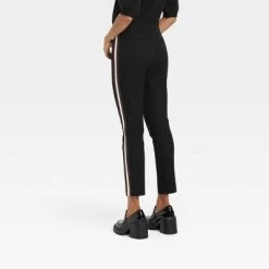 Women's High-Rise Slim Fit Bi-Stretch Ankle Pants - A New Day™