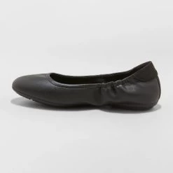 Women's Meredith Ballet Flats - A New Day™ Black