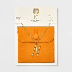Gold Dipped Scattered Cubic Zirconia Initial Pendant Necklace - A New Day™ Gold 36 Gold Dipped Scattered Cubic Zirconia Initial Pendant Necklace - A New Day™ Gold -A New Day Discount Mall GUEST d9290663 910a 4a44 81d0 9b8ef5982b49