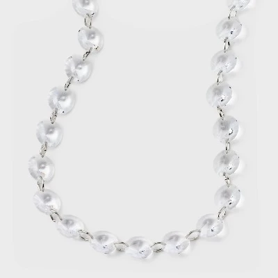 Stone Beaded Necklace - A New Day™ 5 Stone Beaded Necklace - A New Day™ - Image 5