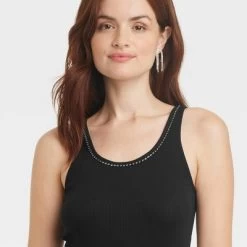 Women's Jeweled Neckline Tank Top - A New Day™ 7 Women's Jeweled Neckline Tank Top - A New Day™ -A New Day Discount Mall GUEST e7ec0ff2 1f0f 4d76 ad84 e7a71c520898
