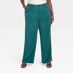 Women's High-Rise Relaxed Fit Full Length Baggy Wide Leg Trousers - A New Day™ -A New Day Discount Mall GUEST eb9f167c d4ca 49e2 bbdf acc75a60fcbf