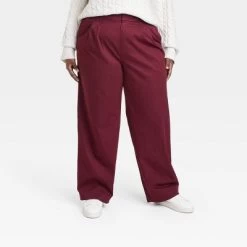 Women's High-Rise Pleat Front Straight Chino Pants - A New Day™ -A New Day Discount Mall GUEST f19ed498 a466 4635 b772 e52cc34faa9b