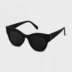 Women's Cateye Sunglasses - A New Day™ Black