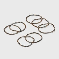 Beaded Stretch Bracelet Set 7pc - A New Day™ -A New Day Discount Mall GUEST f796c63f d69b 4da9 97e1 f9839c6249f9