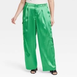 Women's High-Rise Satin Cargo Pants - A New Day™ -A New Day Discount Mall GUEST fe6ec649 6ca8 4cbb b75e 288f0fc3f011